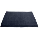 Couchage chien bleu 80x100cm Taille L