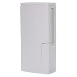 Poubelle brosse WC blanche