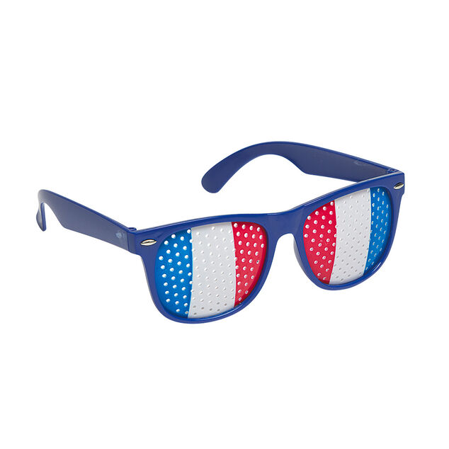 Lunettes  supporter fran&ccedil;ais pour adulte