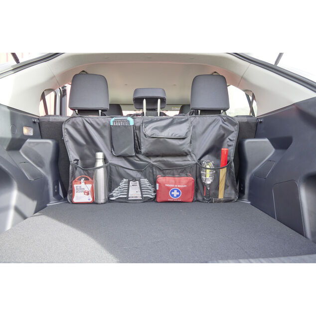 Organisateur coffre de voiture avec pochettes 44x89cm