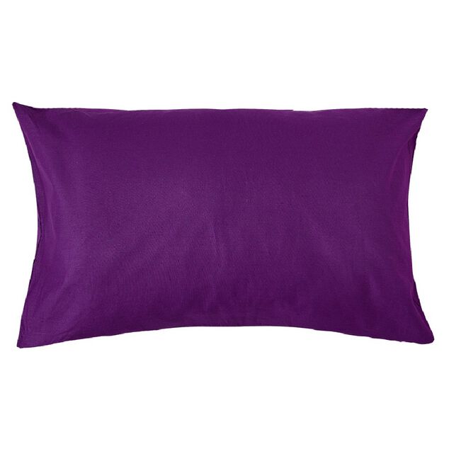 Taie d'oreiller x2 coton 50x70cm (plusieurs modèles)