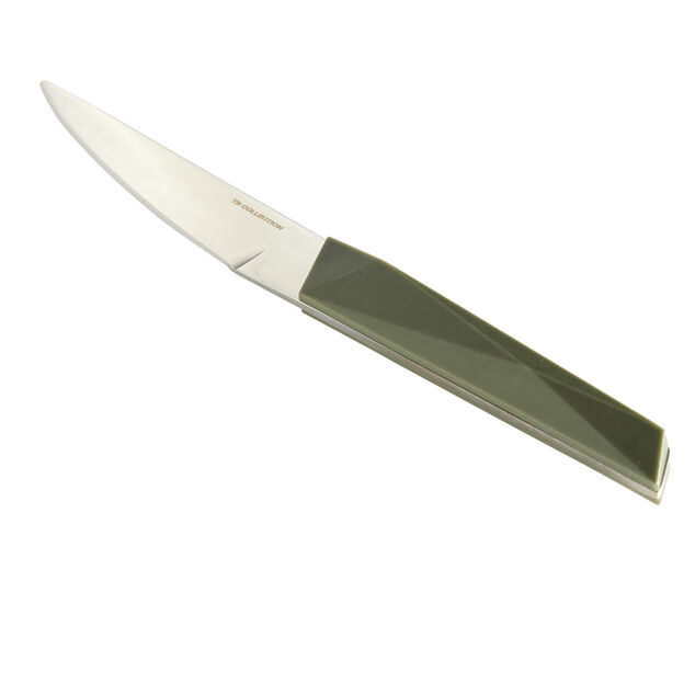 Couteau d'office inox manche plastique (3 modèles)