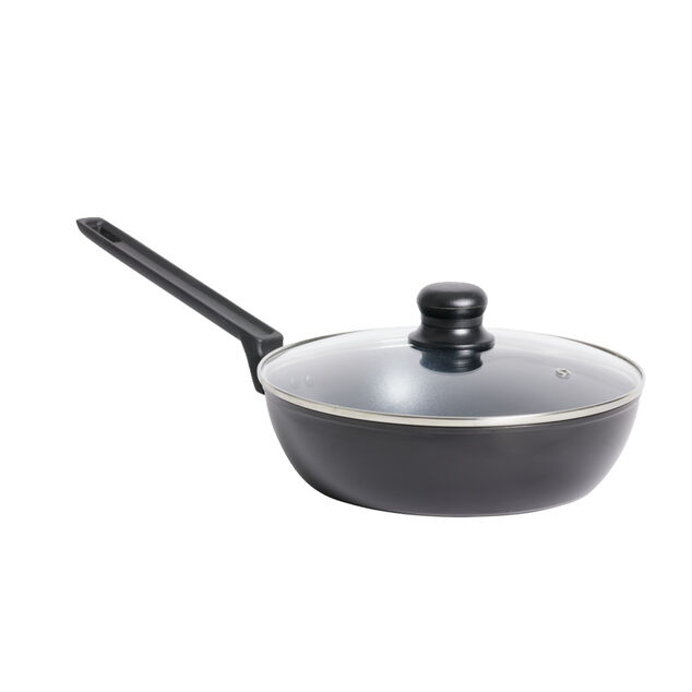 Sauteuse tous feux dont induction avec couvercle &Oslash;24cm