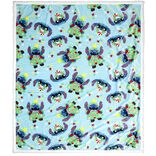 Plaid Disney Stitch No&euml;l bleu 120x150cm