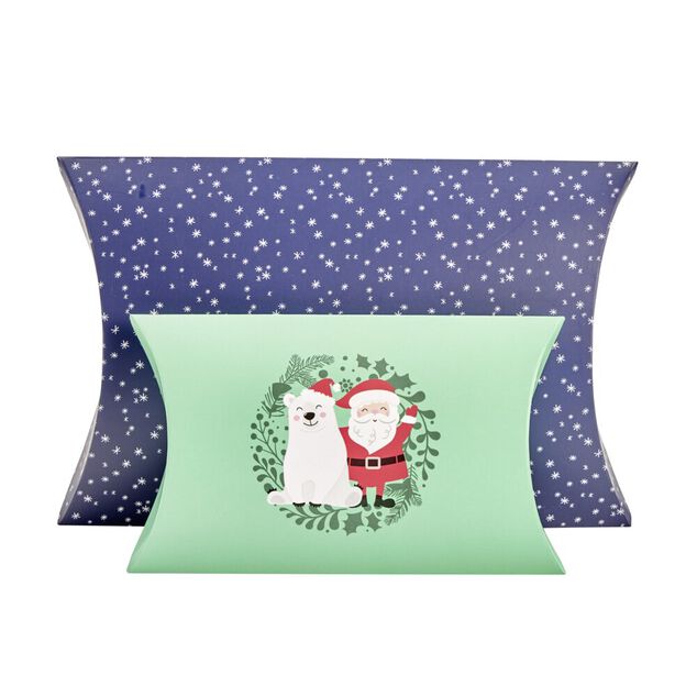 Bo&icirc;te cadeau berlingot No&euml;l enfant x2