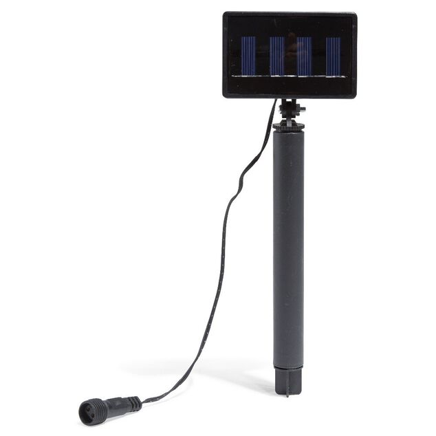 Guirlande solaire guinguette 50LED multicolore design ampoule 5,8m