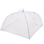 Cloche moustiquaire pliable blanche 43x43xH20cm