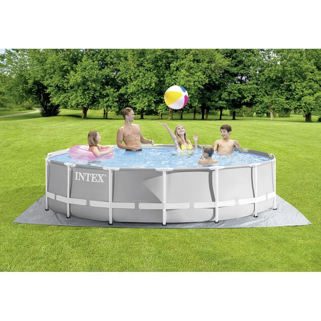 Piscine tubulaire ronde Prism Frame Intex &Oslash;427xH107cm