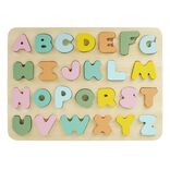 Puzzle alphabet en bois 26 pièces