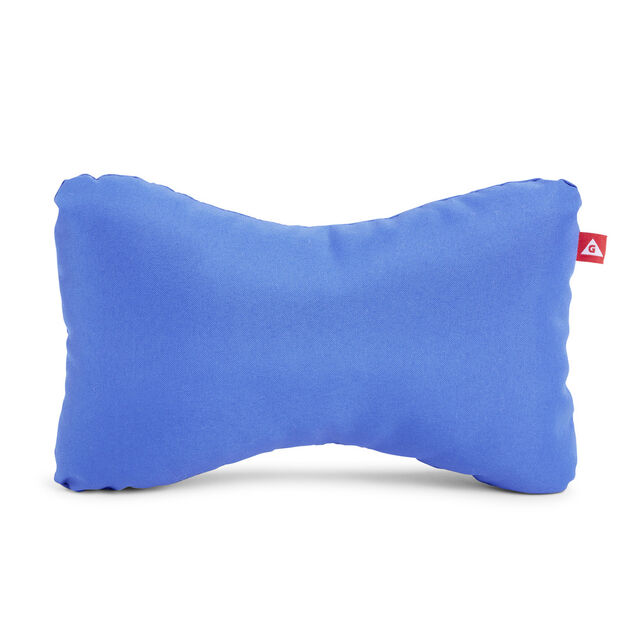 Coussin de t&ecirc;te pour fauteuil Urban uni bleu 15x25cm