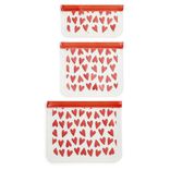 Lot de 3 sacs alimentaires en plastique - 3 modèles