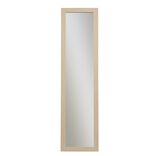 Miroir rectangulaire en bois de hêtre avec pied 60x150cm