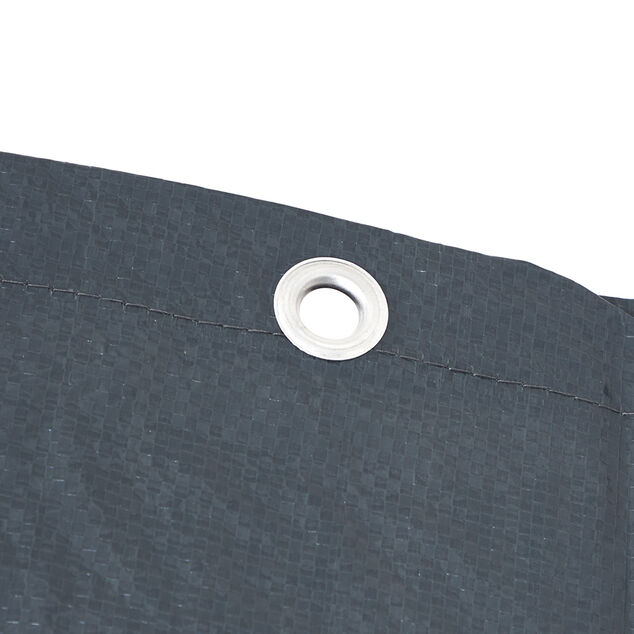 Housse de protection pour barbecue avec oeillets d'attaches