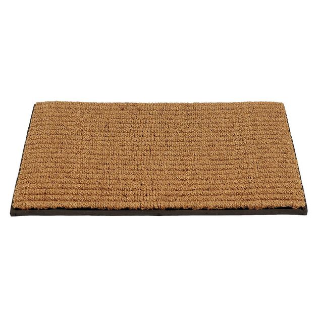 Paillasson boucle coco 60x40cm marron