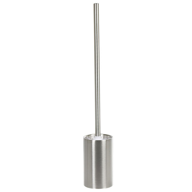 Brosse WC m&eacute;tal &agrave; manche long