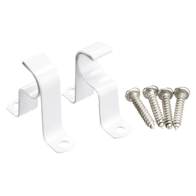 Tringle Bistrot blanc L50-80cm