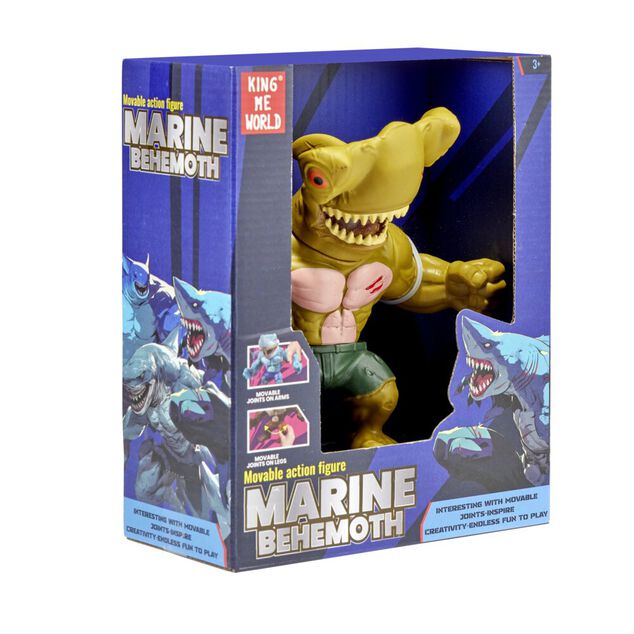 Figurine articul&eacute;e requin ou dinosaure (4 mod&egrave;les)
