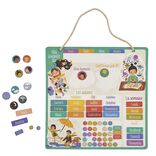 Mon calendrier &eacute;ducatif magn&eacute;tique 68 pi&egrave;ces