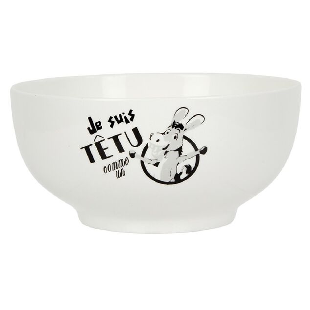 Bol humoristique en c&eacute;ramique
