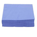 Serviette papier 33x33cm bleu nuit x50