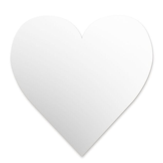 Miroir sticker coeur x 3