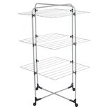 Séchoir tour 3 niveaux étendoir à linge 30m