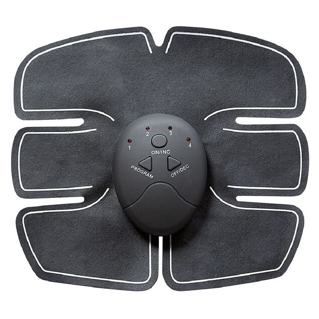 Patch &eacute;lectrostimulation musculaire bras et abdos sans fil