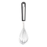 Fouet en inox avec manche en plastique noir L.29,5cm
