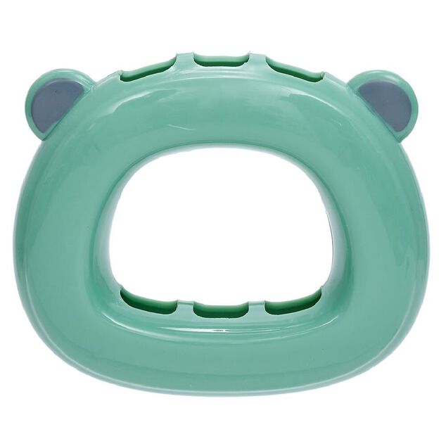 Support 3 brosses &agrave; dents enfant vert