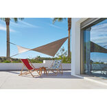 Voile d'ombrage carr&eacute; Square taupe 290x290 cm