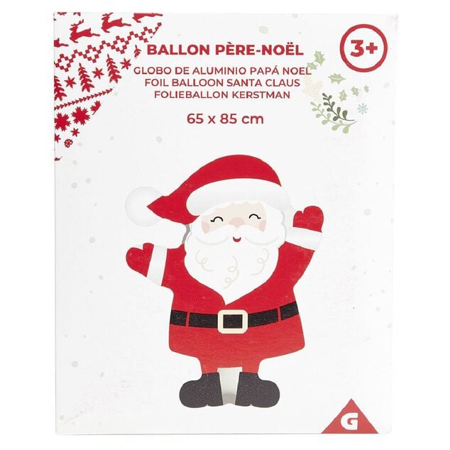 Ballon P&egrave;re No&euml;l 70x85cm