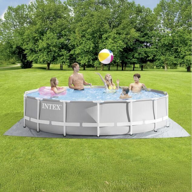 Piscine tubulaire ronde Prism Frame Intex &Oslash;427xH107cm