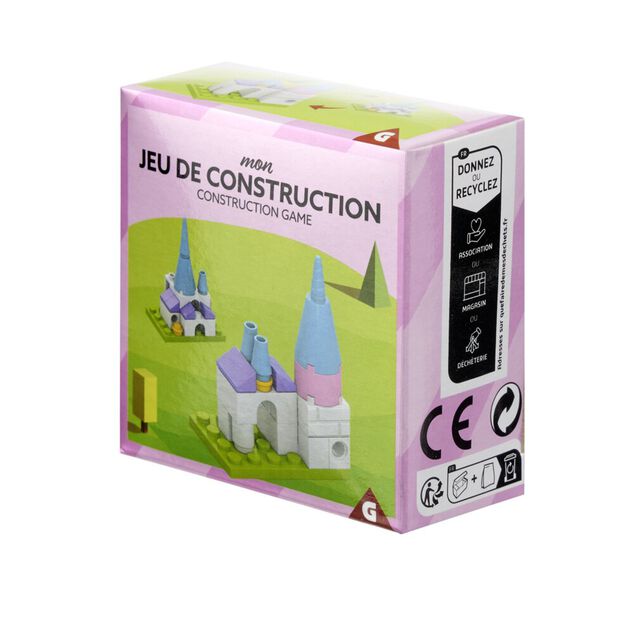 Jeu de construction bloc pour fille ou garçon (4 modèles)