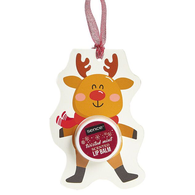 Baume &agrave; l&egrave;vre de No&euml;l 10g (5 mod&egrave;les)