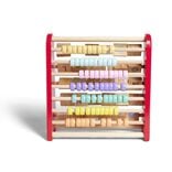 Boulier enfant en bois 26x9,5xH25cm