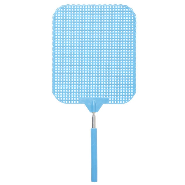 Tapette &agrave; mouche t&eacute;lescopique en plastique 16x34cm