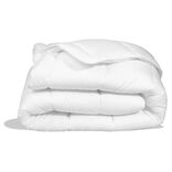 Couette 140x200cm microfibre chaude 500g/m&sup2;