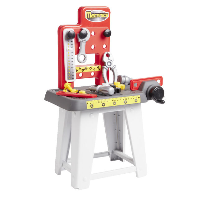 &Eacute;tabli bricolage enfant avec 19 accessoires