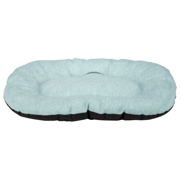 Couchage chien ou chat coton et polyester bleu 35x50cm