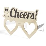 Lot 4 paires de lunettes festives Nouvel an