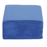 Serviette cocktail 25x25cm en papier bleu nuit x40