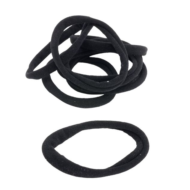 &Eacute;lastique en mousse noir x8