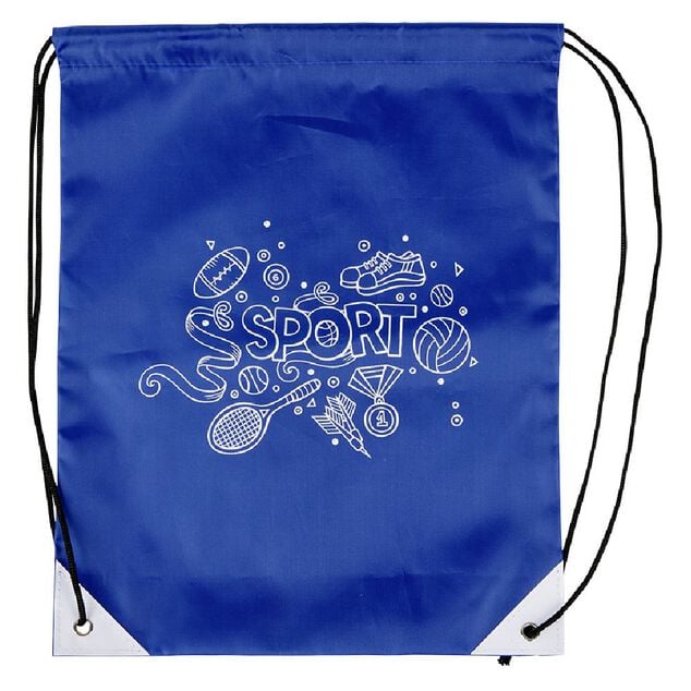 Sac à dos imprimé à cordon de resserrage