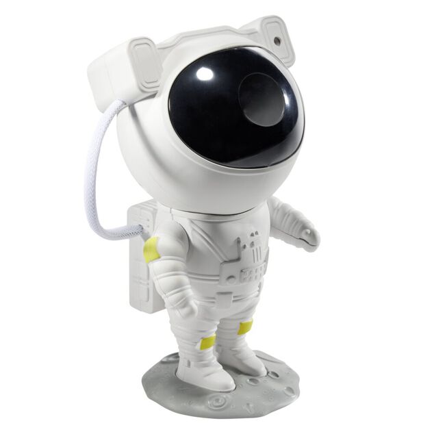 Lampe astronaute projecteur voie lact&eacute;e avec t&eacute;l&eacute;commande H23cm