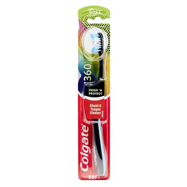 Brosse &agrave; dents Colgate 360&deg; Fresh&Protect poils souples