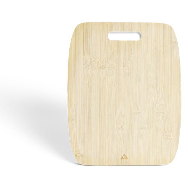 Set planche &agrave; d&eacute;couper x2 bambou et plastique