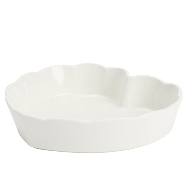 Moule &agrave; g&acirc;teau forme coeur en c&eacute;ramique 24,5x26,5cm (2 mod&egrave;les)