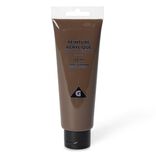 Tube peinture acrylique 120ml terre d'ombre