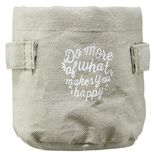 Pot &agrave; crayon en tissu