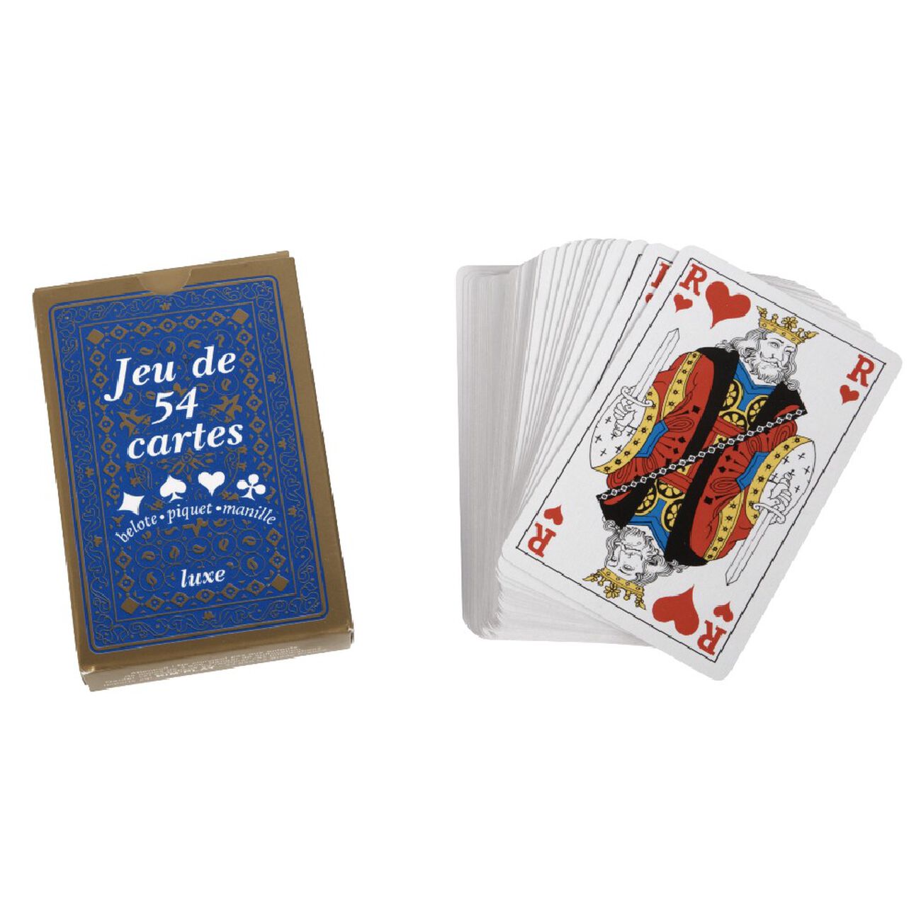 Kim Play - Jeu de 54 cartes luxe
